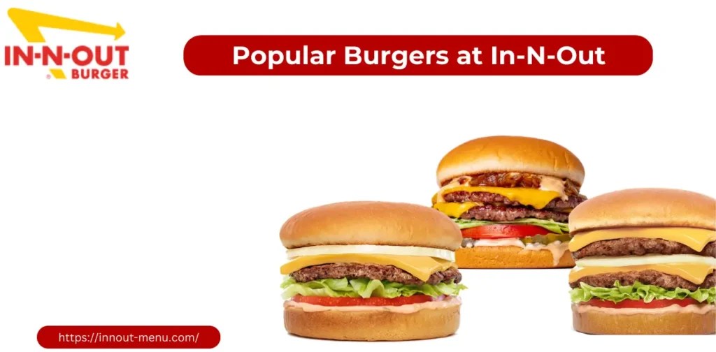InNOut Complete Burger Menu With Prices 2025