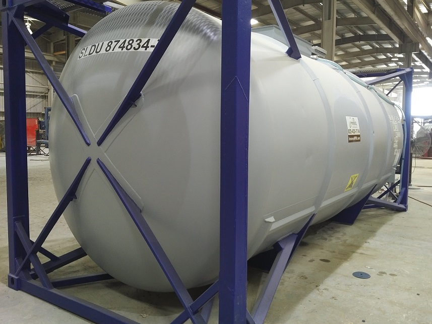SOLD! Used ISO Tank Container (834) Innova Industries