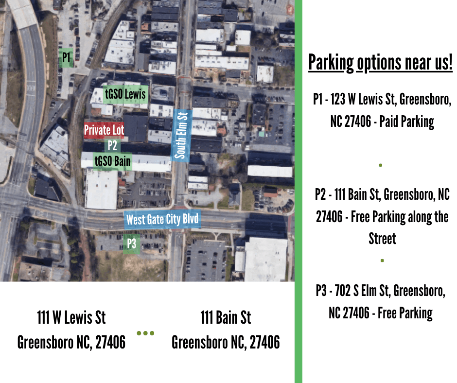 Where to Find Us Innovate UNCG