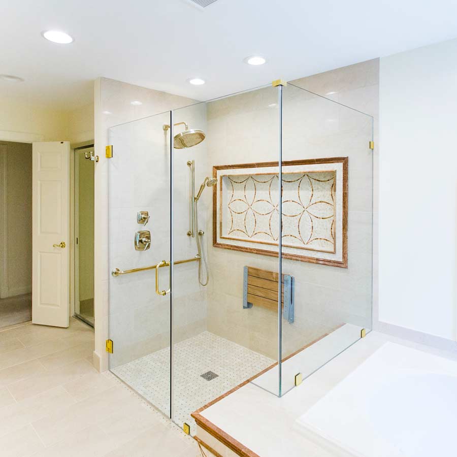 Handicap Accessible RollIn Shower Pans & Wet Rooms Innovate Building