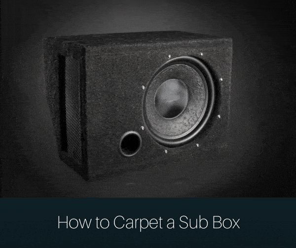 Tutorial on How to Carpet a Sub Box Innovate Car