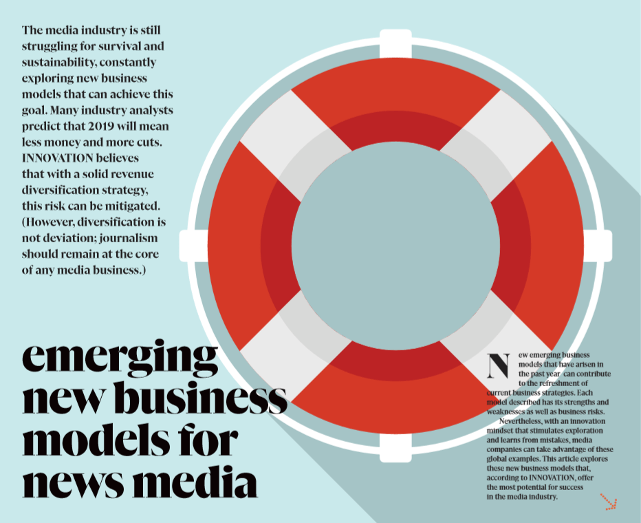 EMERGING NEW BUSINESS MODELS FOR NEWS MEDIA Innovation