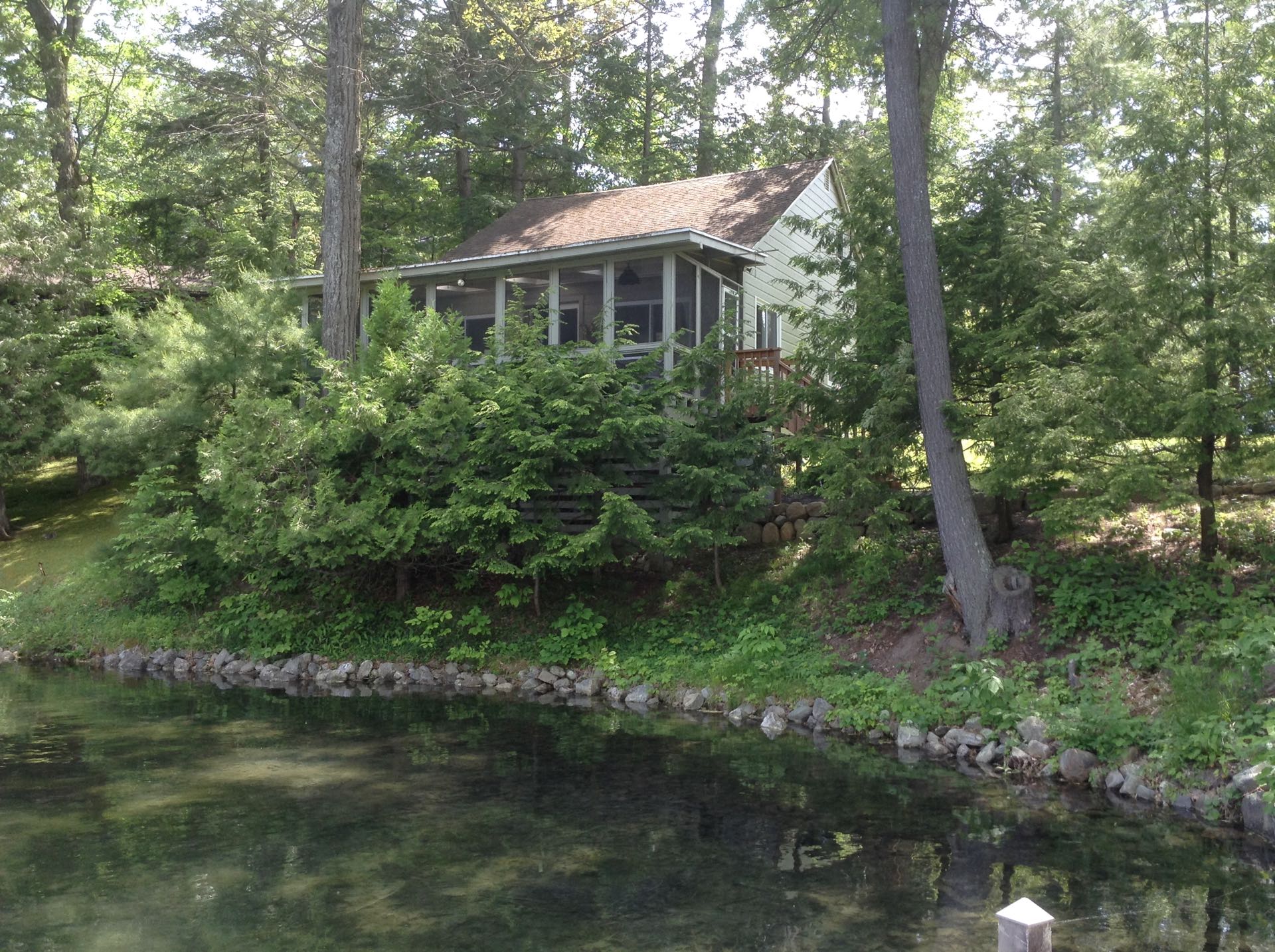 6050sunset02 Huletts Landing Homes for Sale on Lake Lakefront