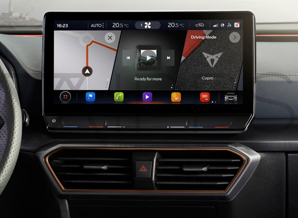 Seat Cupra Formentor / Leon Navigation Infotainment Screen Protection