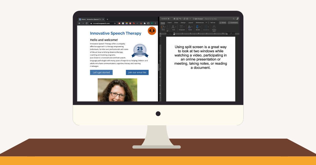 Using a Split Screen to Master Your Workflow Innovative