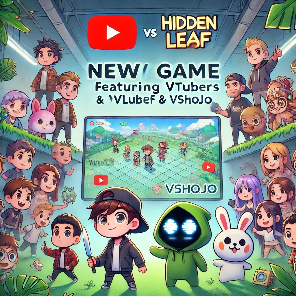 VTuberが主役の新ゲーム開発、Hidden LeafとVShojoがタッグ イノベトピア