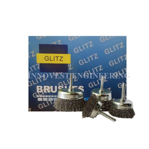 Glitz Stainless Steel Cup Brush With Shank Innovest Engineering & Co