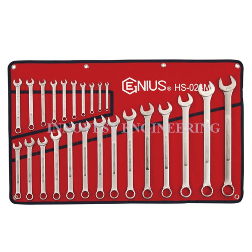 Genius 24 Piece Combination Wrench Metric Innovest Engineering & Co
