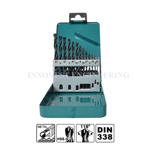 Makita 13pcs HSSG Metal Drill Bit Set Innovest Engineering & Co