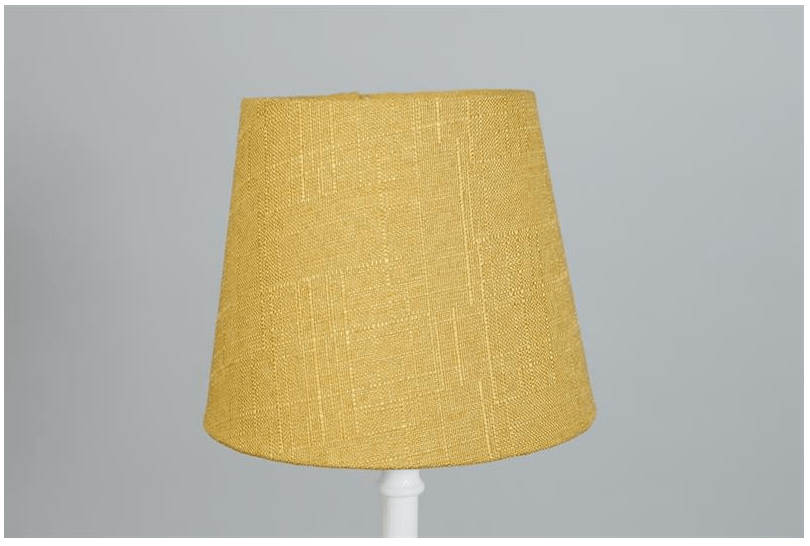 gul lampskärm Lampskärm Grovlinne Gul 18Cm | In & Finn