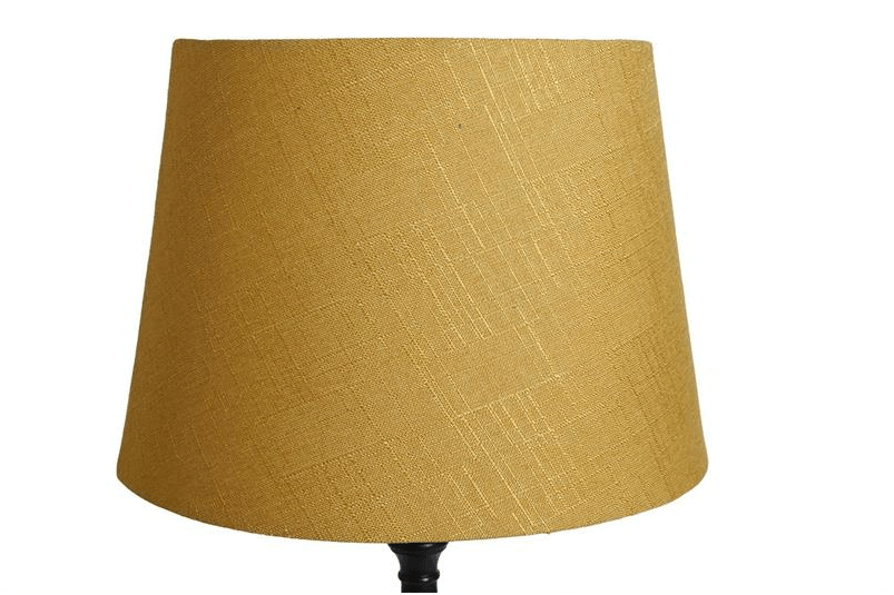 gul lampskärm Lampskärm Grovlinne Gul 25Cm | In & Finn