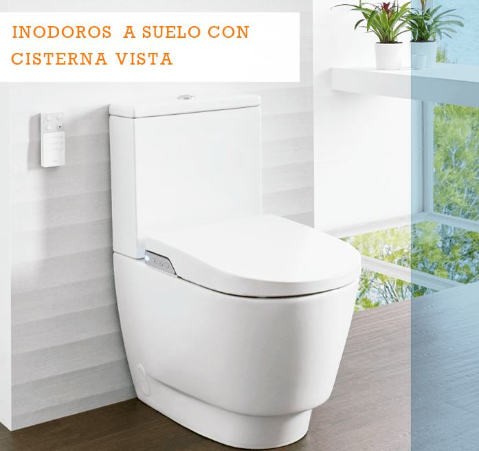 Inodoros higienicos inteligentes con chorro de agua
