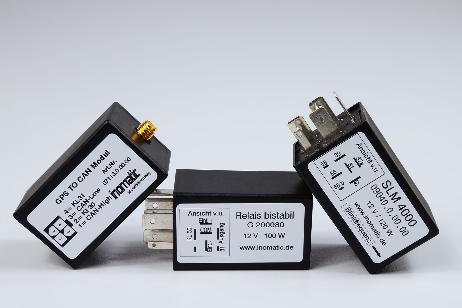 Für Sie: hochwertige Relais Schalter & Module von inomatic