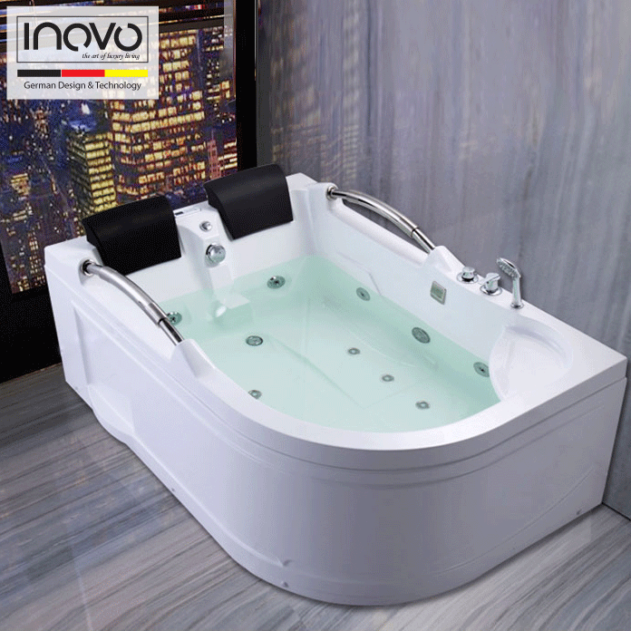 Luxury Aurelia Panel Double Bathtub / Jacuzzi Whirlpool inovo