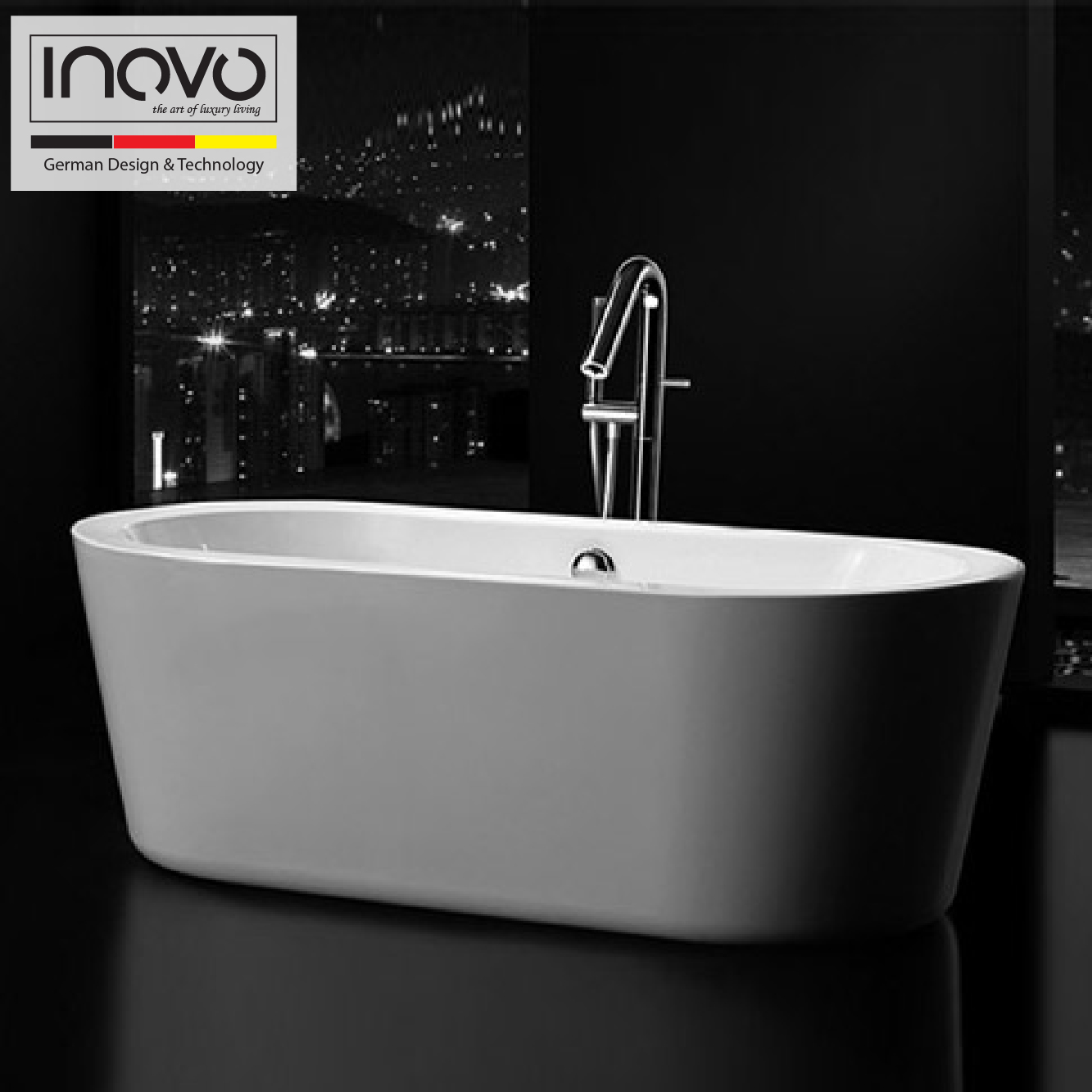 Luxury Posh Freestanding Bathtub / Jacuzzi Whirlpool inovo