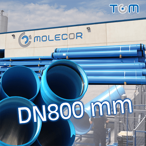 PVCO pipes for highpressure networks DN 800 Inovyn Awards