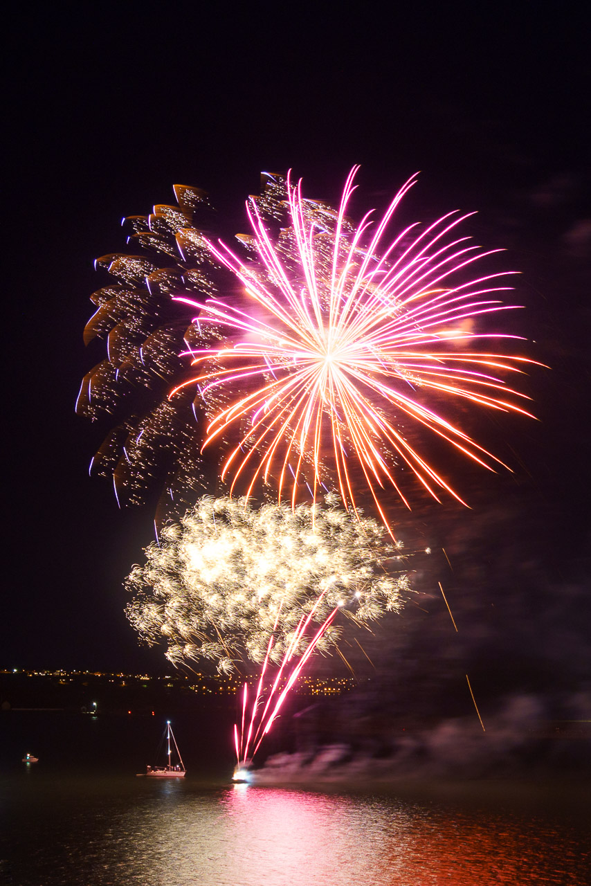 Fireworks At Cobh People’s Regatta 2022