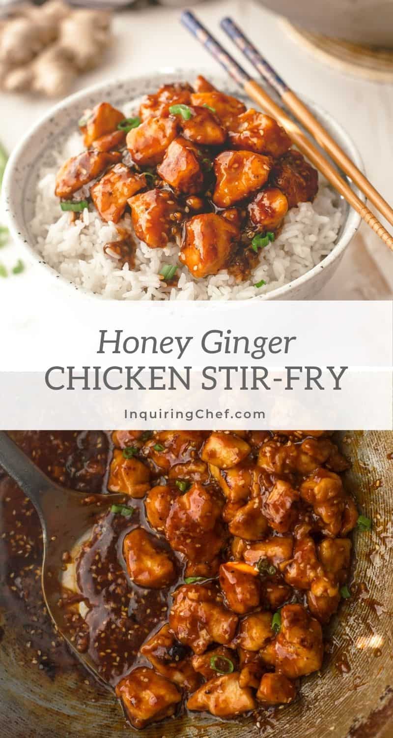 Honey Ginger Chicken StirFry