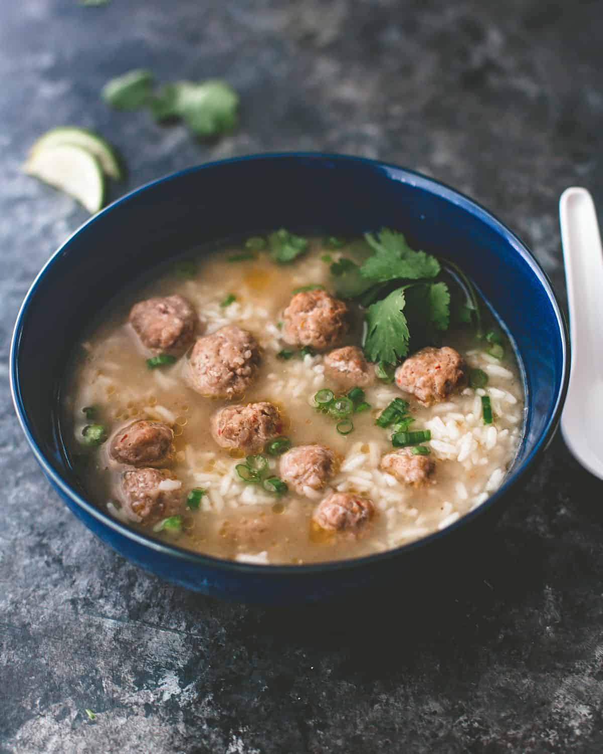 Khao Tom (Thai Rice Soup)
