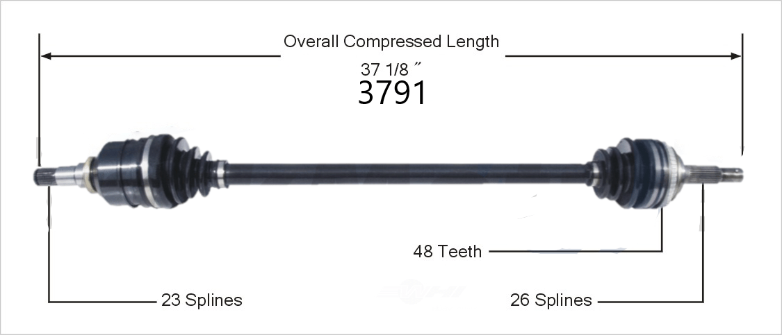 1994 – 1998 TOYOTA CELICA 2WD FRONT- ST 1.8L W/O ABS RIGHT