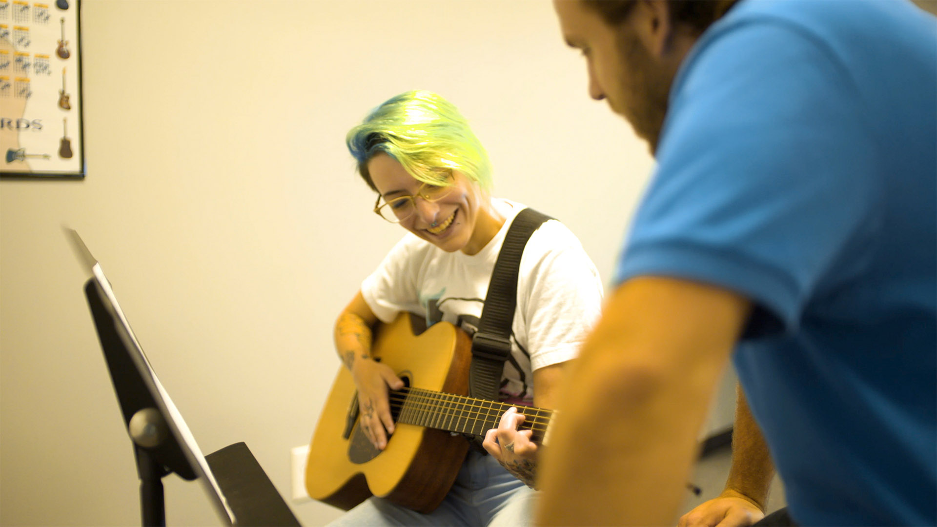Guitar Instructor In Rhythm Percussion Studio