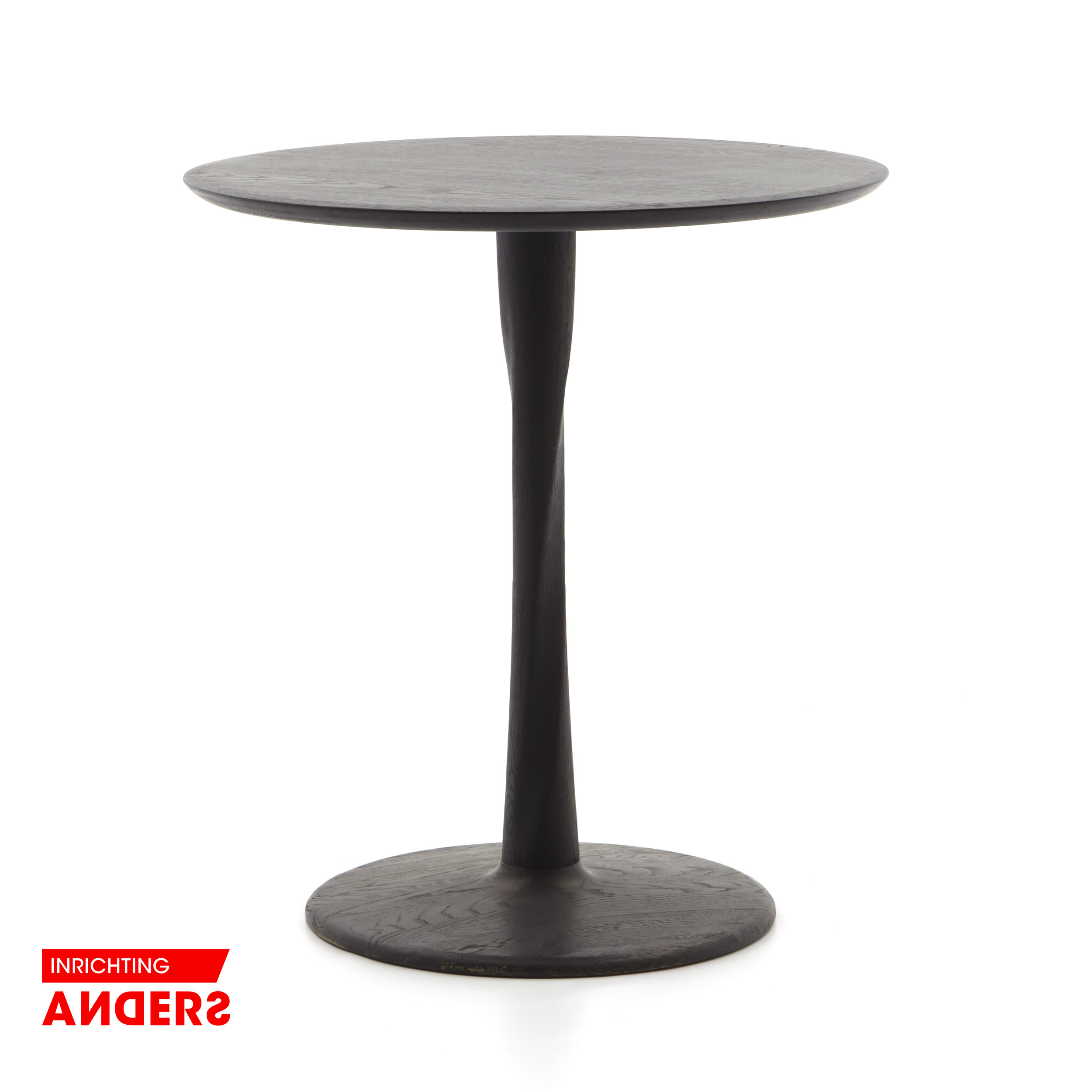 Ethnicraft Torsion eiken zwart eettafel Design Meubels Inrichting