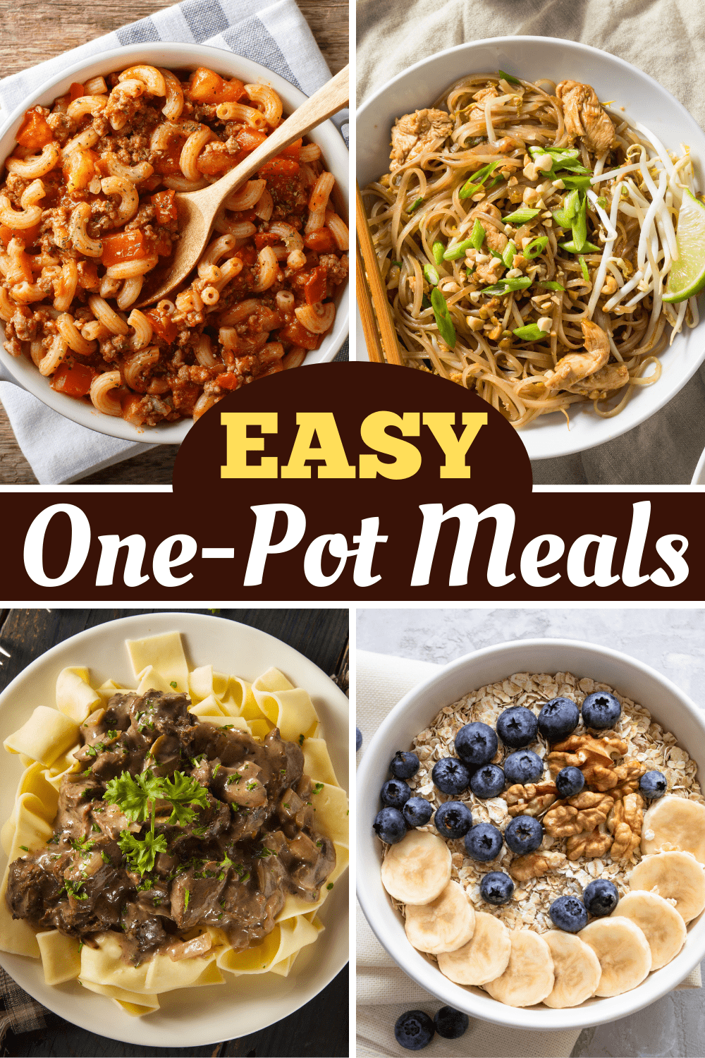 24 Easy OnePot Meals and Dinner Ideas Insanely Good