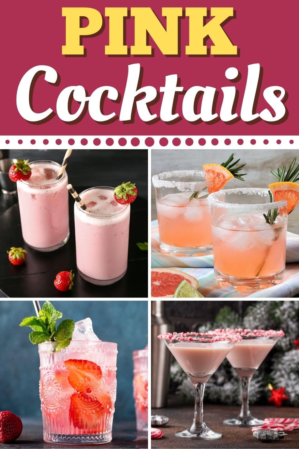 17 Pretty Pink Cocktails for Any Occasion Insanely Good