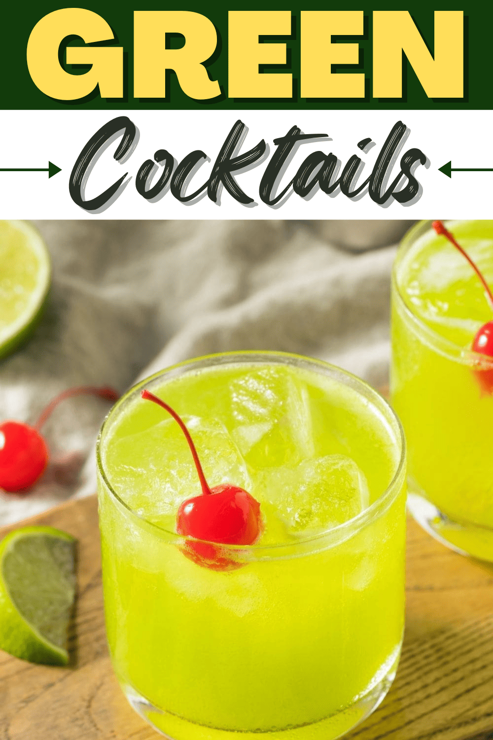 17 Best Green Cocktails Insanely Good