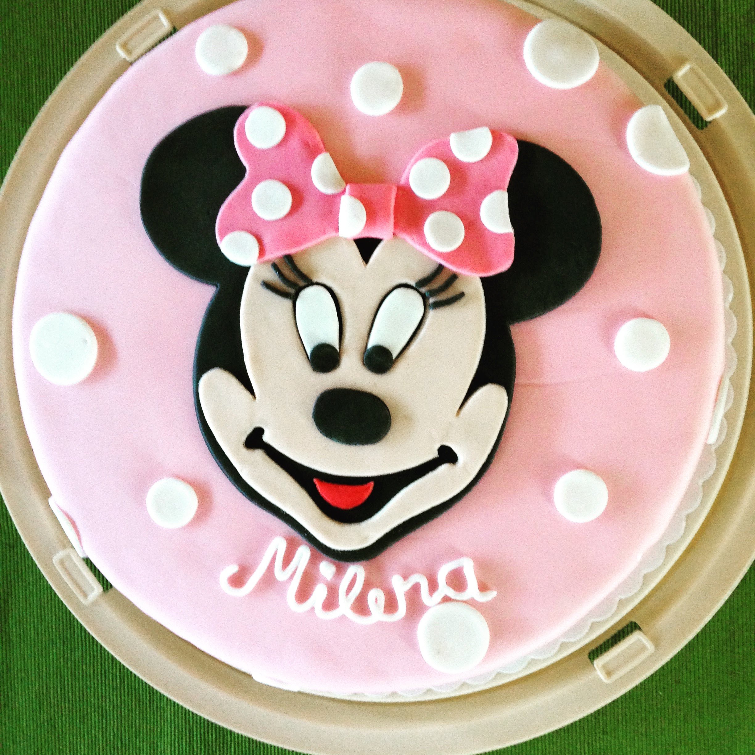 Minnie Mouse Torte Insas Hexenküche