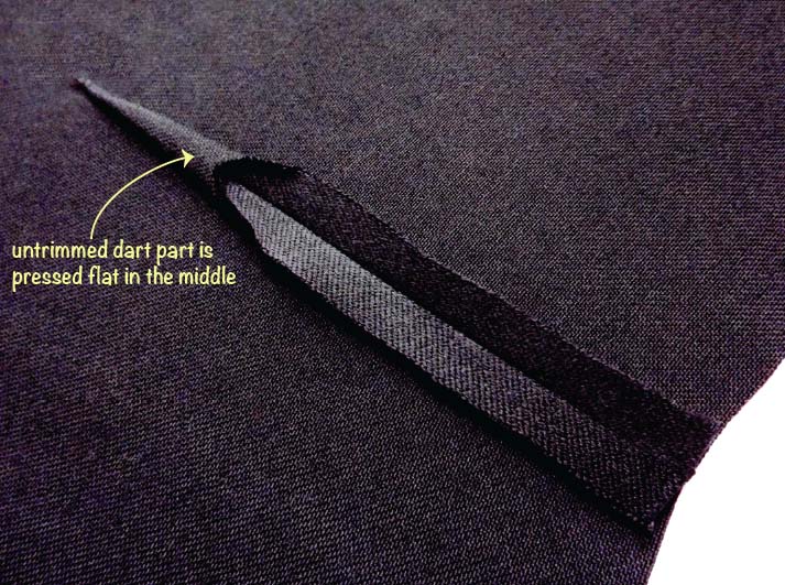 HOW TO SEW A DART AND REDUCE DART BULK Inseam Studios