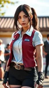 Free Tifa Lockhart Cosplay Face Swap