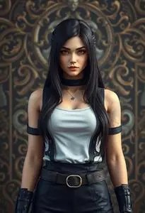 Tifa Final Fantasy Face Swap