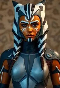 Free Ahsoka Clone Wars Costume Face Swap