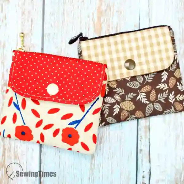 Card & Coin Purse PDF Sewing Pattern ST1635 SewingTimes Download