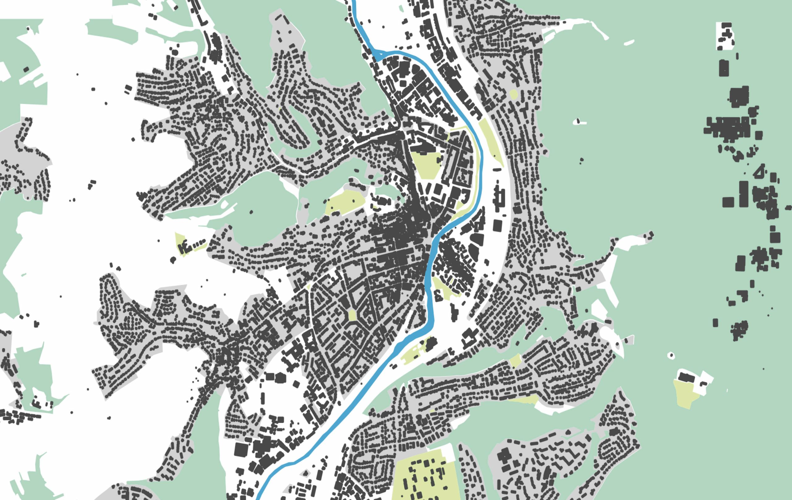 Exploring QGIS for visualising maps Inside numbers