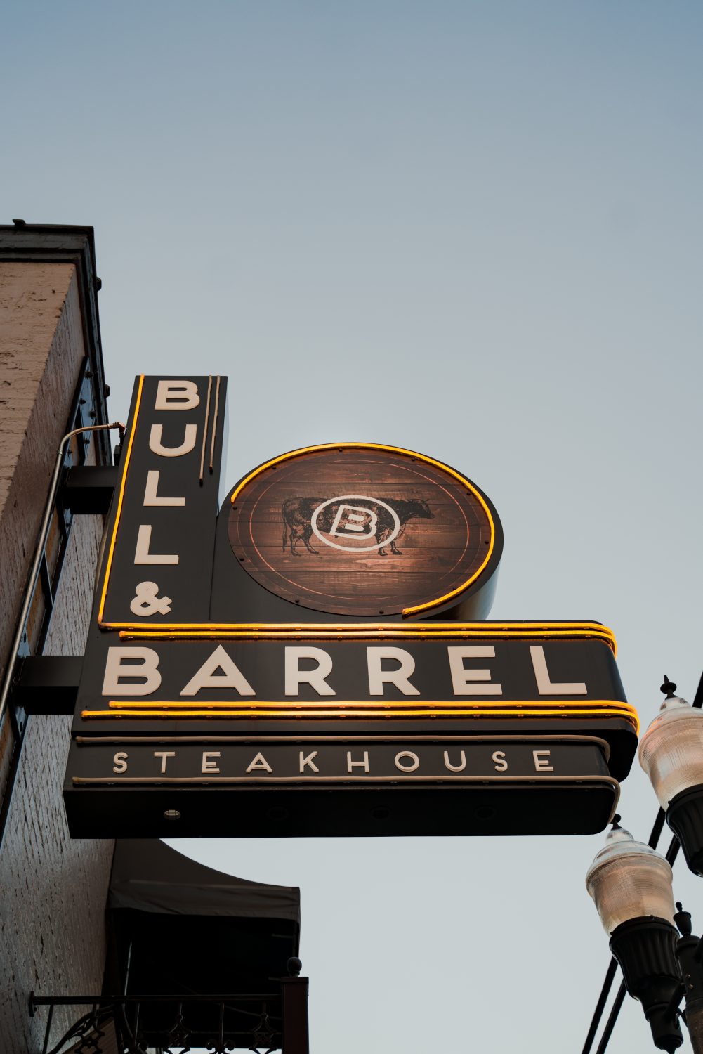 Bull & Barrel Steakhouse Whitfield Sign Co.