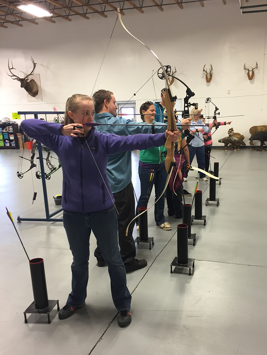 Zebra Publishing's Recreational Archery Day at Bill Pellegrino's