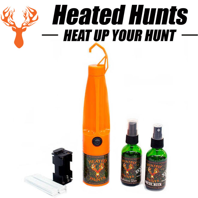 Heated Hunts' Innovative and Effective Heated Hunting Scent Dispenser