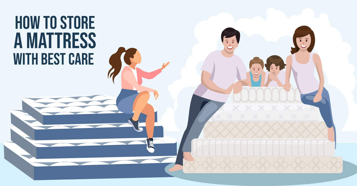 How to Store a Mattress With Best Care Storing a Mattress Correctly