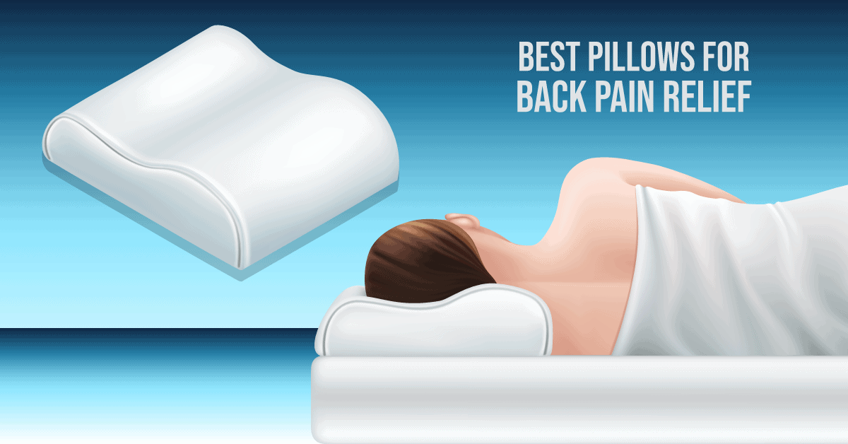 10 Best Pillow for Back Pain Relief in 2024 Reviews and Buying Guide