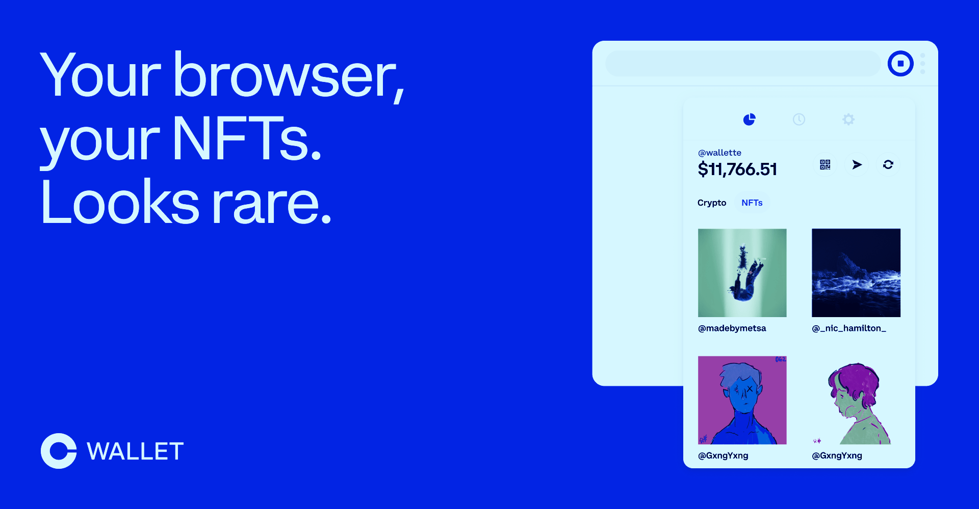 What's exciting about the latest update to the Coinbase NFT wallet?