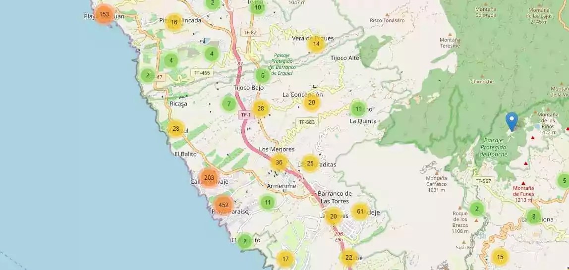 InsideBnB Map Compare short term rental apartment prices Find the