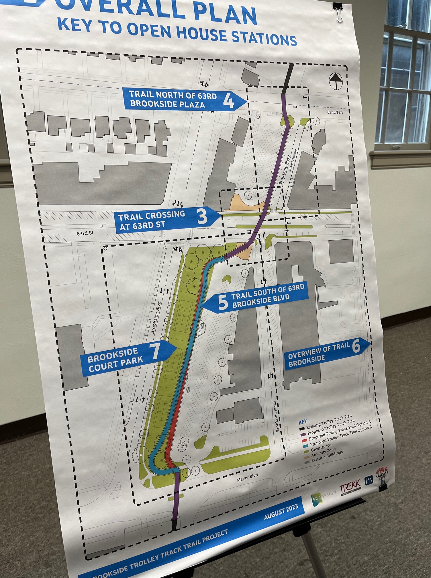 KCMO Planning Changes to Trolley Track Trail Inside Brookside (And Waldo)