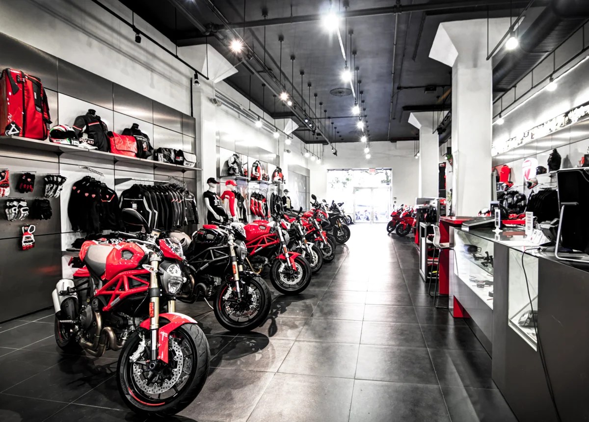 New York Google Business View Ducati Triumph SoHo