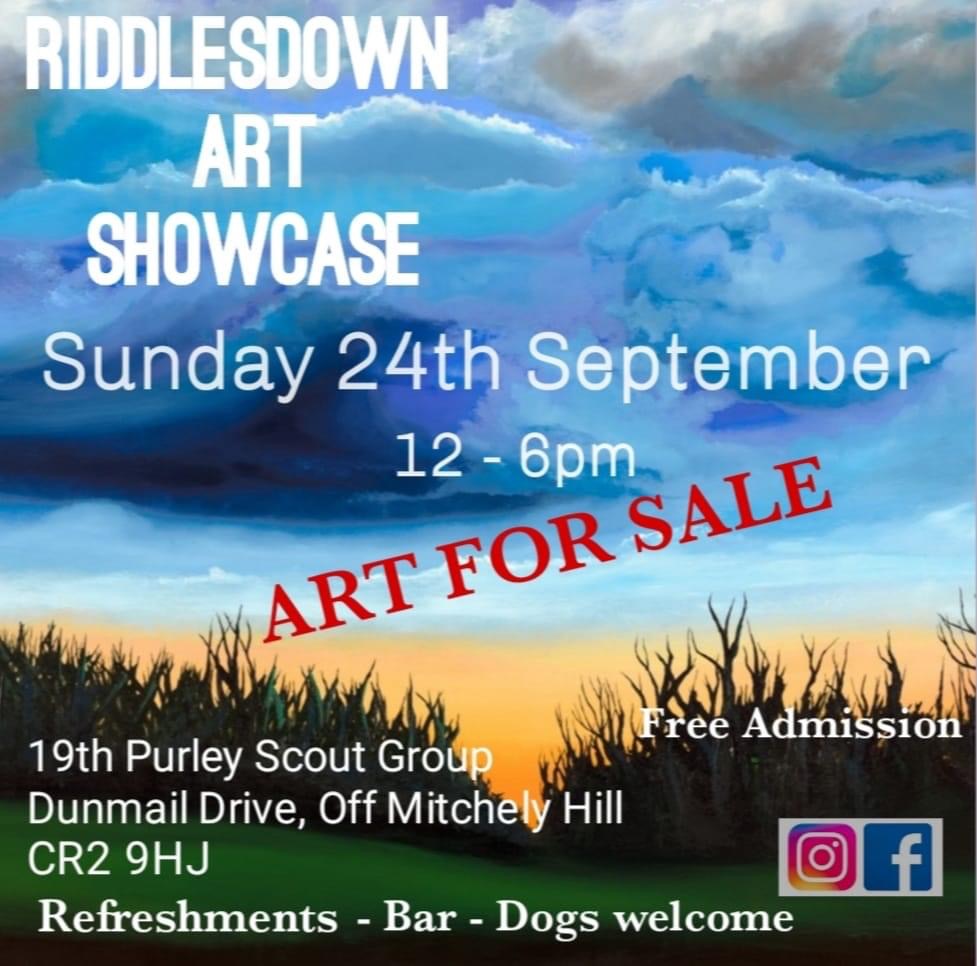 Riddlesdown Art Showcase and sale, Mitchley Hill, Sep 24 Inside Croydon
