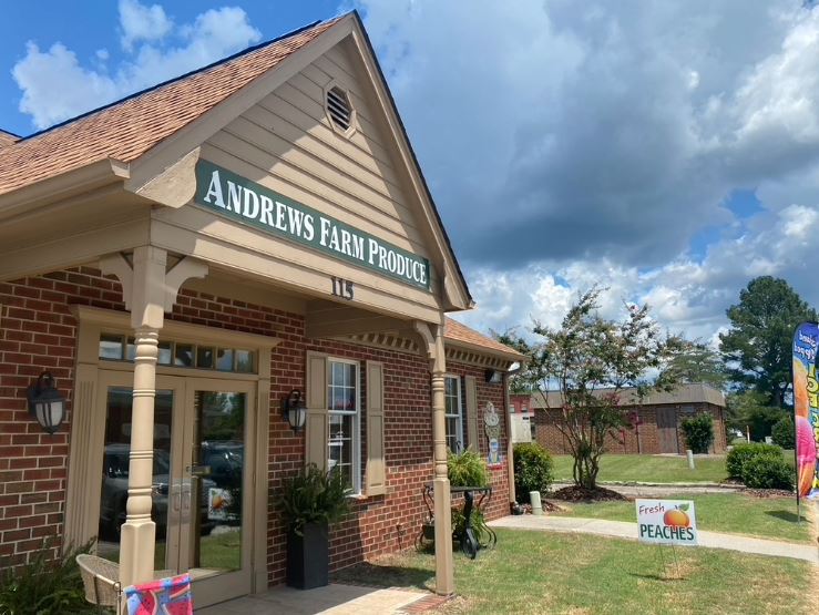 Andrews Farm Produce Inside Foxfire Village