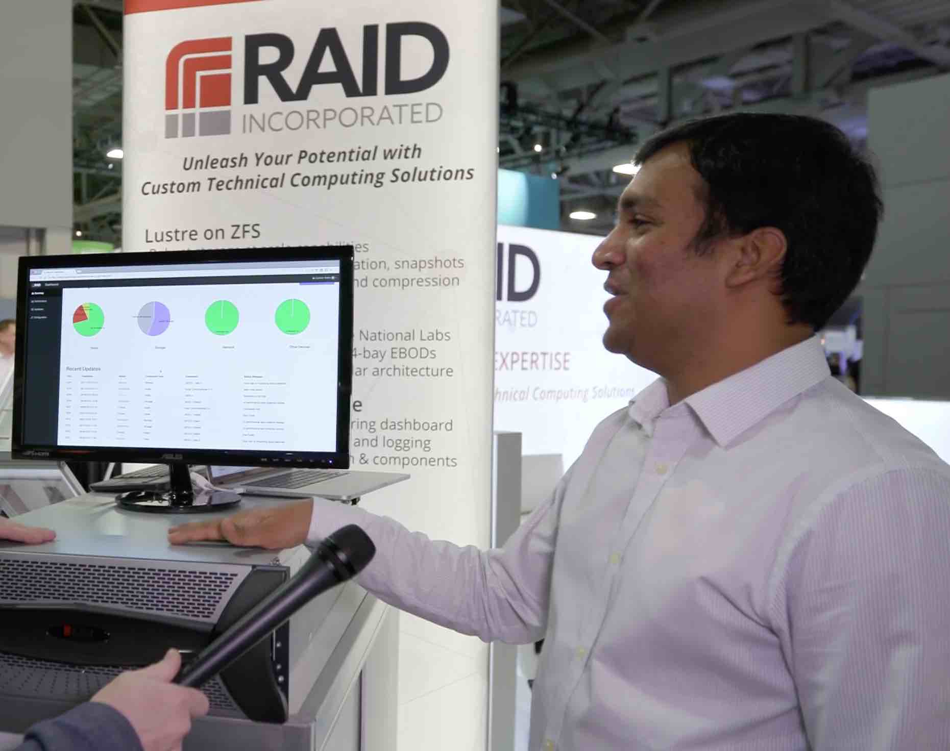 Manage Your Lustre HPC Storage with the new Dashboard from RAID Inc