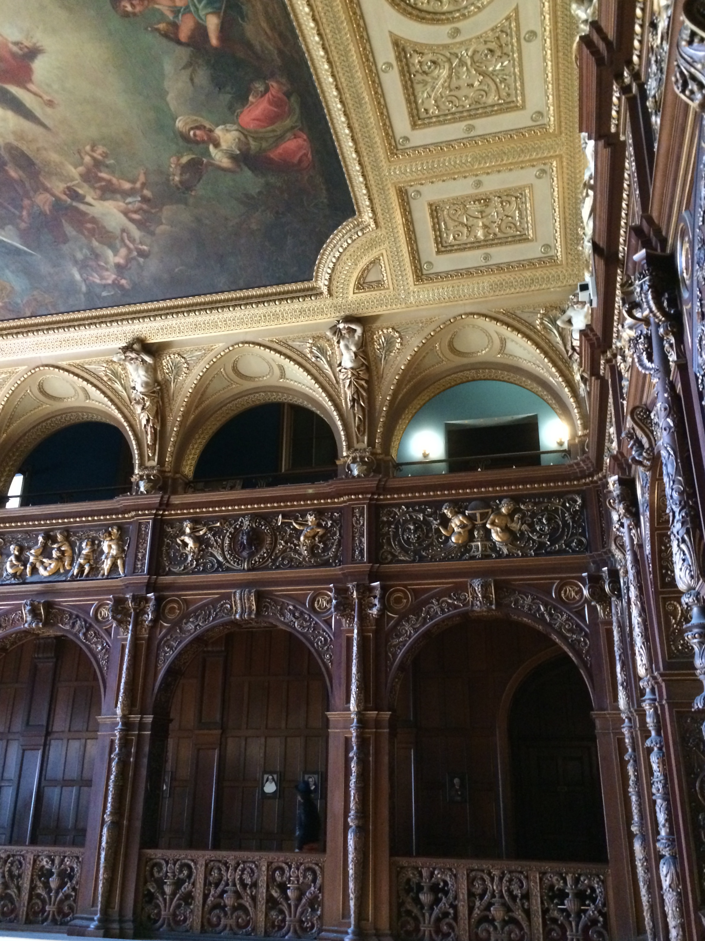 Interior, Ochre Court (1892)*