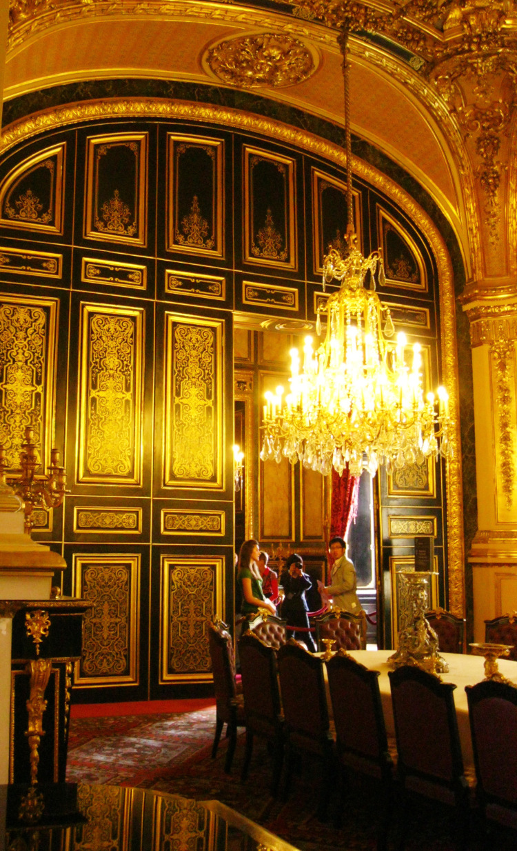 Dining Room Napoleon III Apartments Louvre Museum, Paris, France 1852